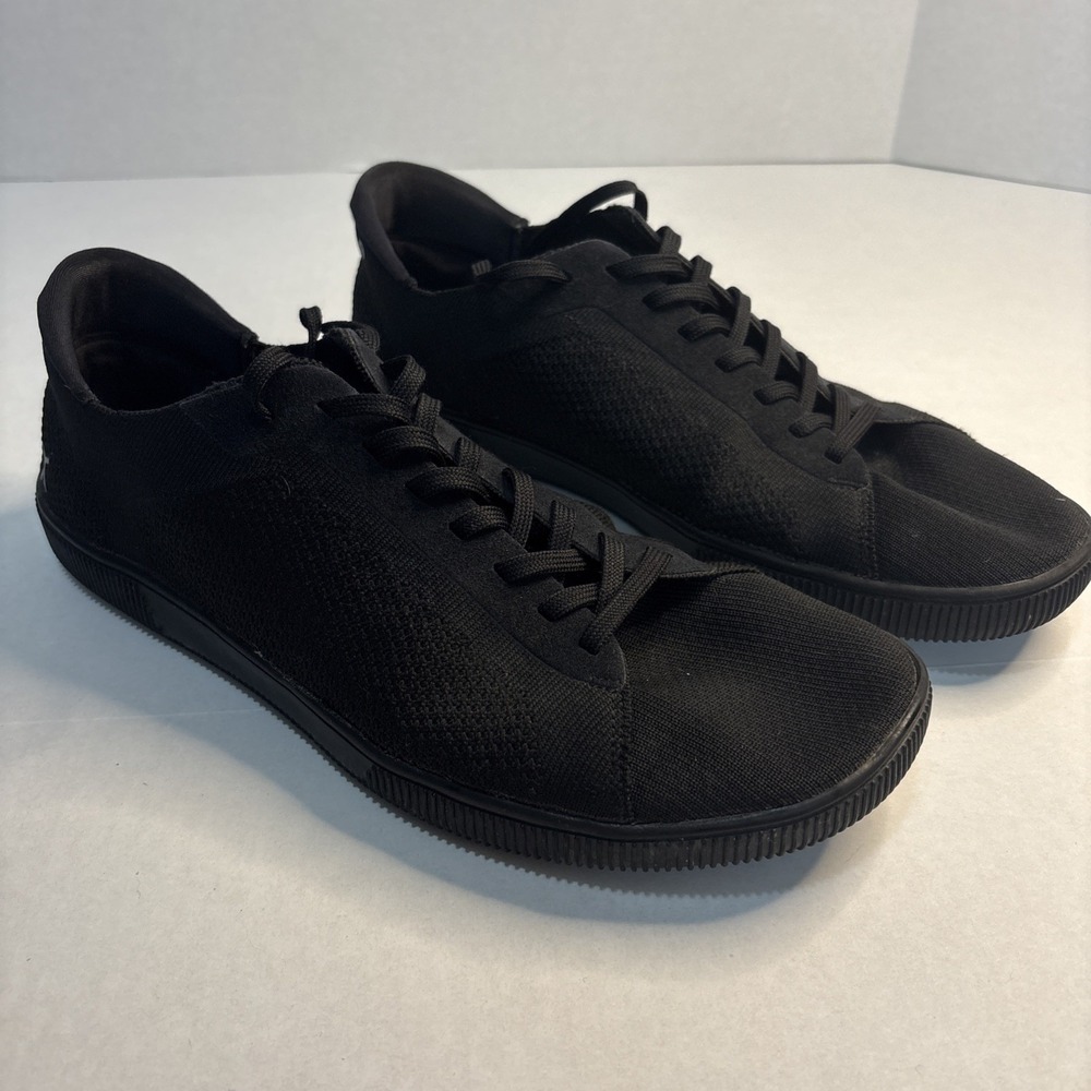 Flux Adapt Men's Size 12 Knit Minimalist Black Sneakers Barefoot‎ Style Shoes